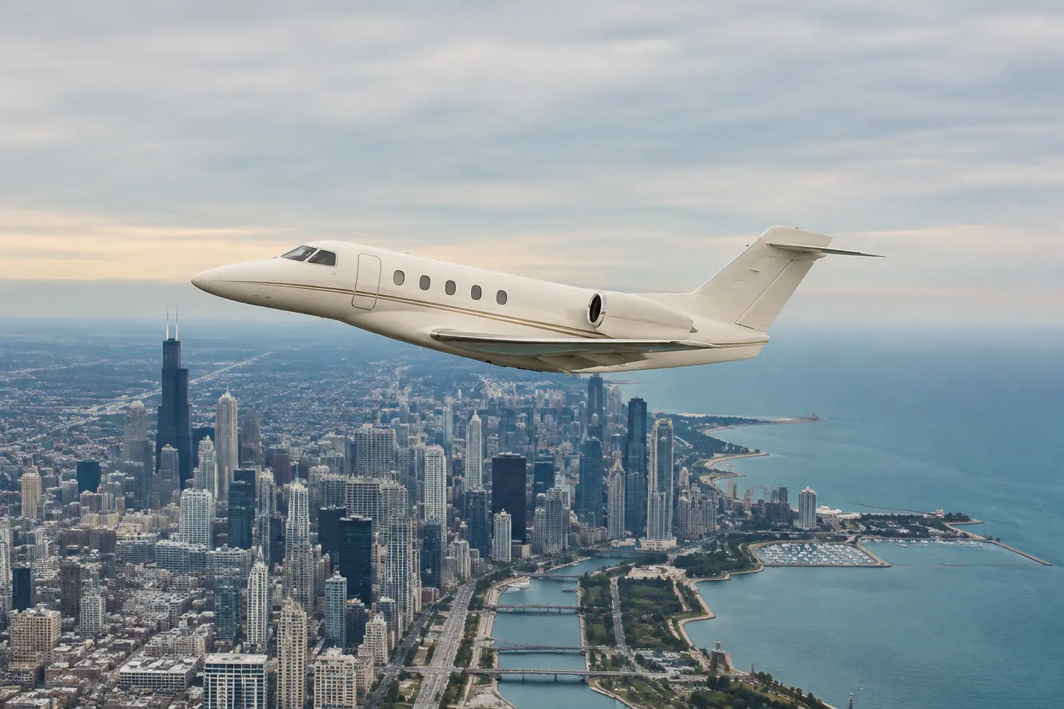 Private jet Chicago to Atlanta