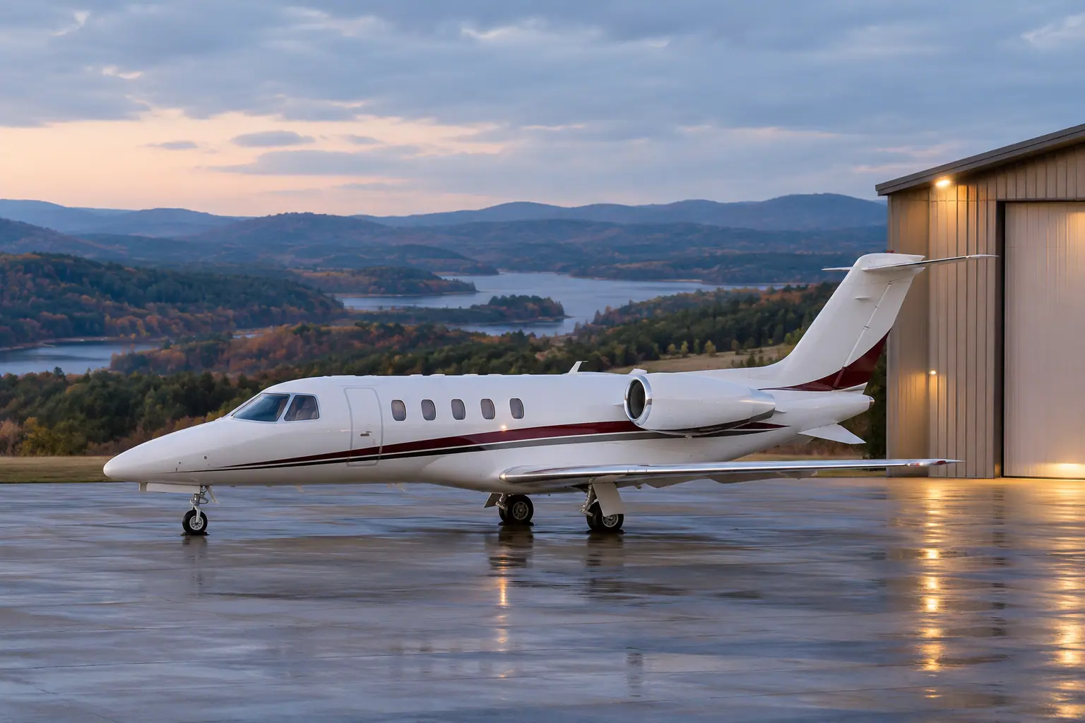 Ramp at DeKalb Peachtree Airport