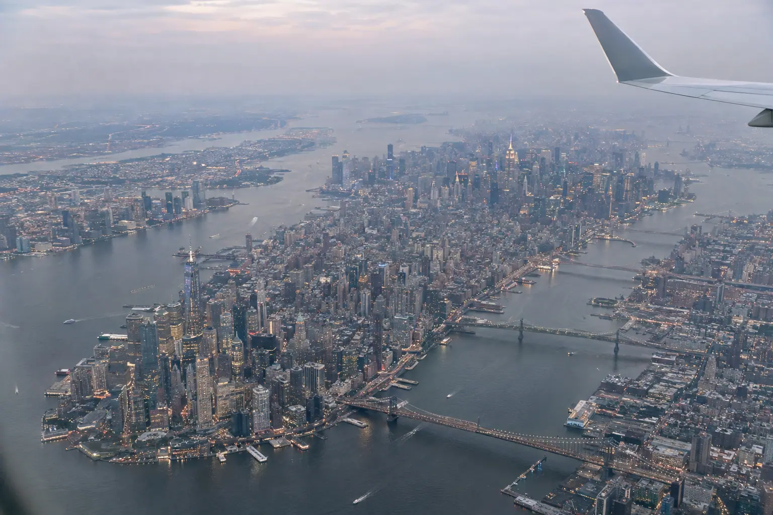 New York from the air