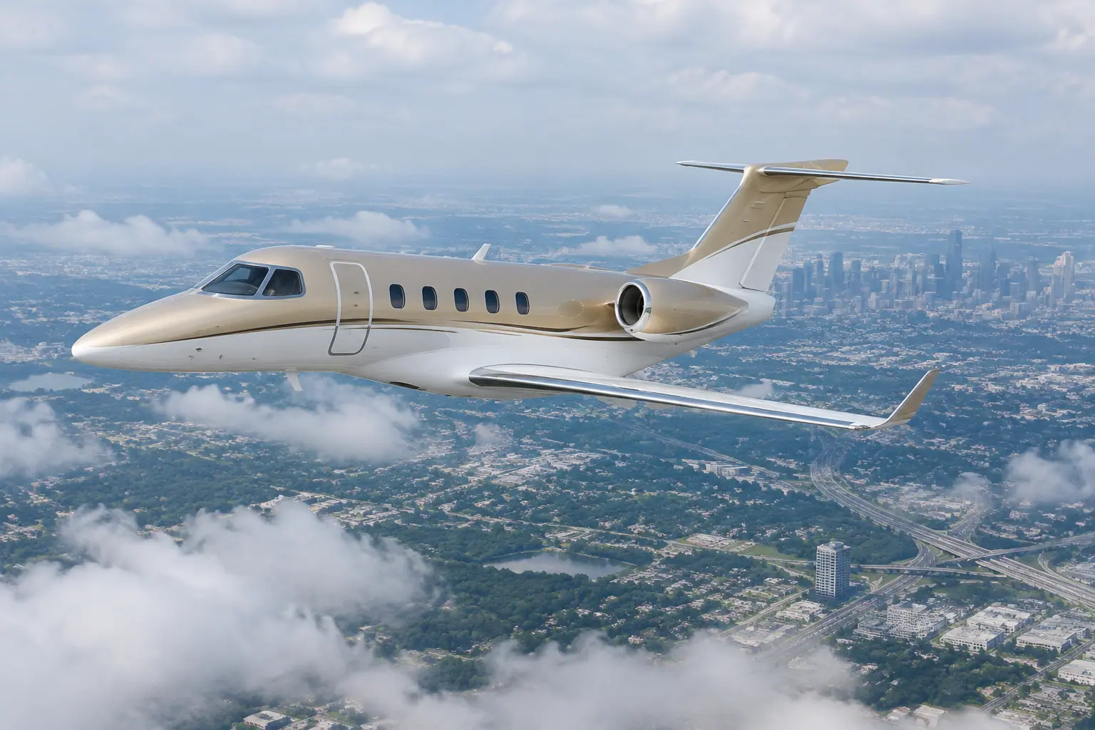 Private jet Houston to Atlanta