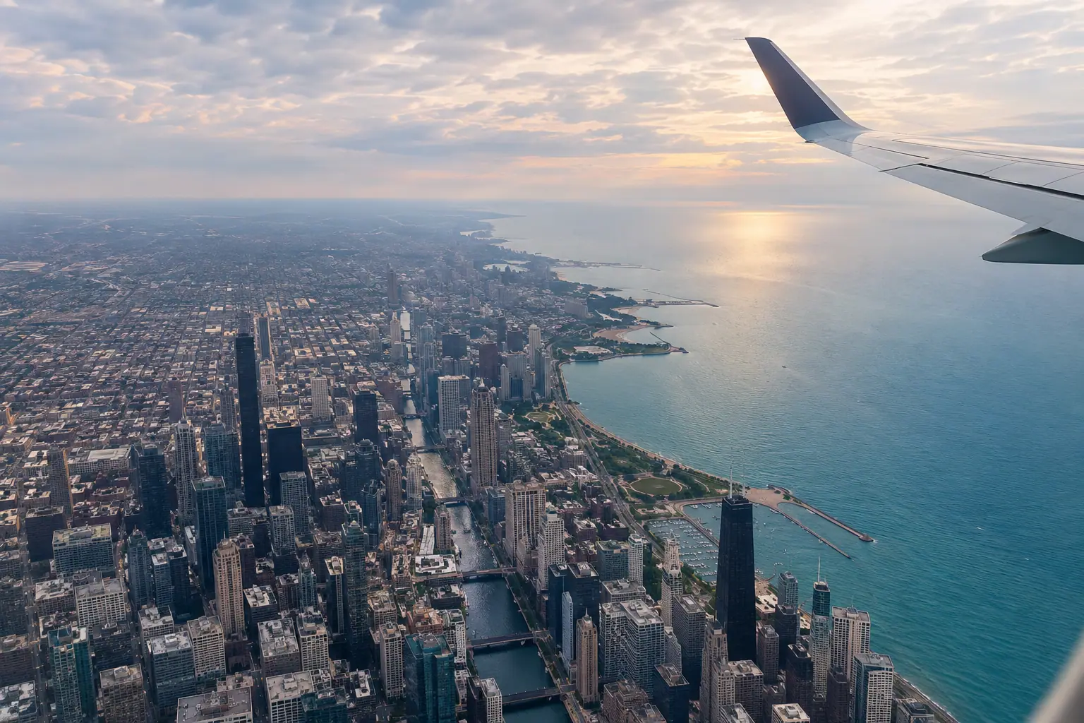 Chicago from the air