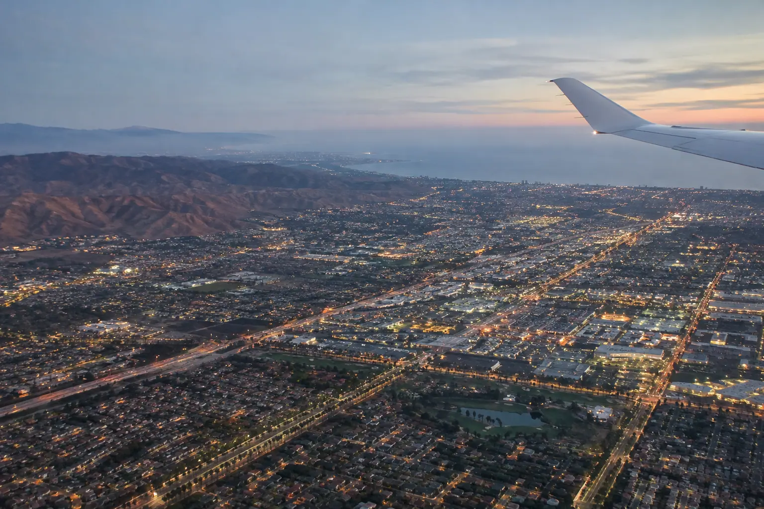Los Angeles from the air