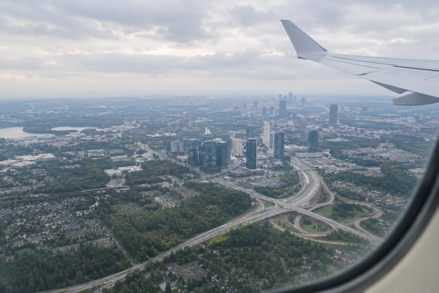 Houston from the air